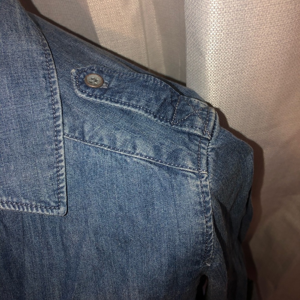 Express denim button down - Picture 3 of 4